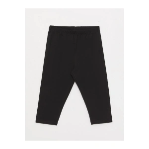 Beli Lastikli Basic Pamuklu Kız Çocuk Tayt