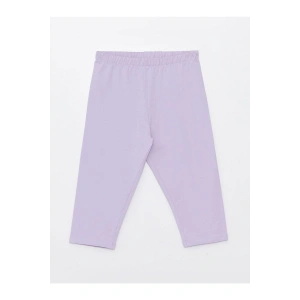 Beli Lastikli Basic Pamuklu Kız Çocuk Tayt (S3)