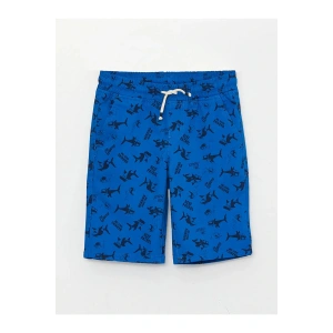 Beli Lastikli Baskılı Erkek Çocuk Şort