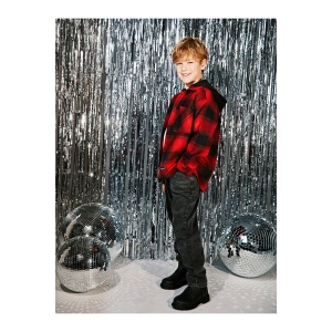 Beli Lastikli Erkek Cocuk Jean Pantolon - W4CR40Z4