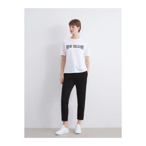 Beli Lastikli Kadın Eşofman Altı