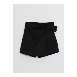 Beli Lastikli Kız Çocuk Şort Etek