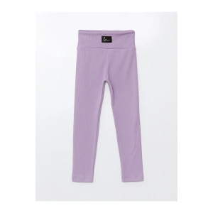 Beli Lastikli Kız Çocuk Uzun Tayt