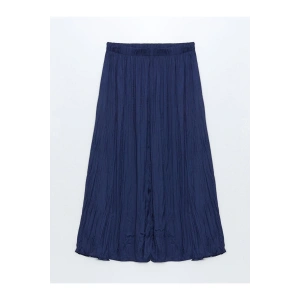 Beli Lastikli Saten Kadın Etek