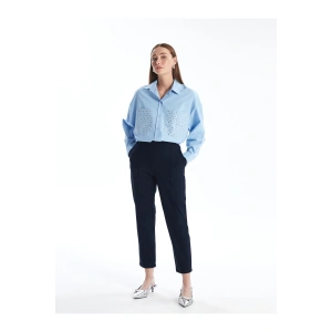 Beli Lastikli Standart Fit Kadın Pantolon