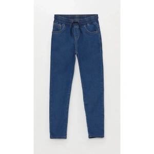 Beli Lastikli Super Skinny Fit Erkek Çocuk Jean Pantolon