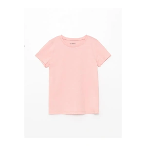 Bisiklet Yaka Basic Kısa Kollu Kız Çocuk Tişört