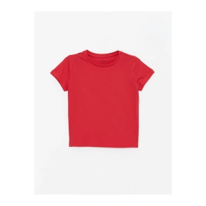 Bisiklet Yaka Basic Kısa Kollu Kız Çocuk Tişört