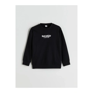 Bisiklet Yaka Baskılı Erkek Çocuk Tişört