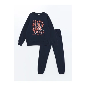 Bisiklet Yaka Erkek Çocuk Eşofman Takımı