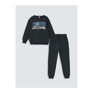 Bisiklet Yaka Erkek Çocuk Kalın Eşofman