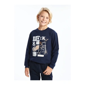 Bisiklet Yaka Erkek Çocuk Sweatshirt