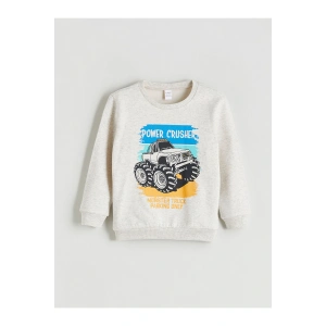 Bisiklet Yaka Erkek Çocuk Sweatshirt