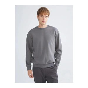 Bisiklet Yaka Erkek Sweatshirt (W5)