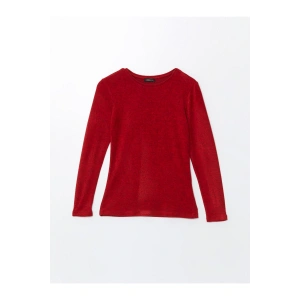 Bisiklet Yaka Kadın Tişört