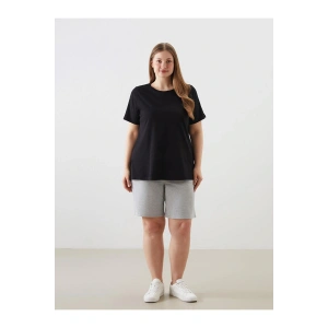 Bisiklet Yaka Kadın Tişört (S5)