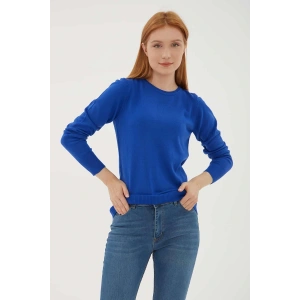 Bisiklet Yaka Kazak Saks