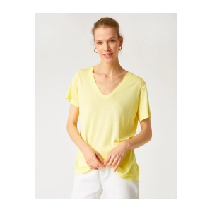 Bisiklet Yaka Kısa Kollu Basic Tişört