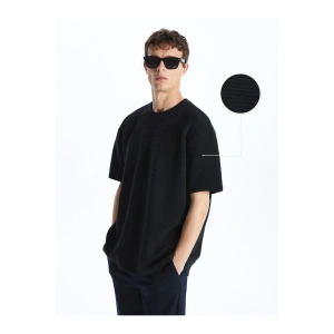 Bisiklet Yaka Kısa Kollu Erkek Tişört