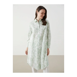 Çiçekli Kadın Gömlek Tunik