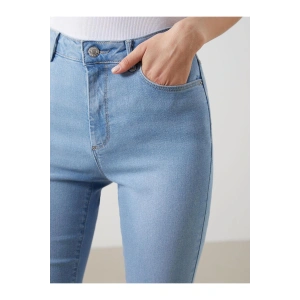 Dar Fit Kadın Jean Kapri (S5)