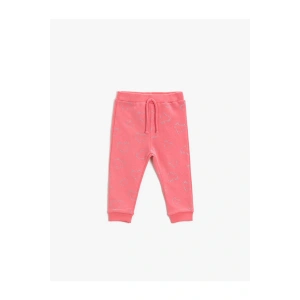 Desenli Eşofman Altı Pamuklu