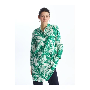 Desenli Kadın Gömlek Tunik