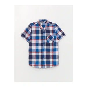 Ekose Kısa Kollu Erkek Çocuk Gömlek