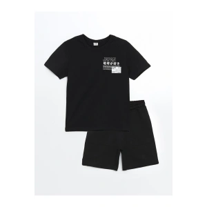 Japan Baskılı Erkek Çocuk Tişört Ve Şort 2li Takım