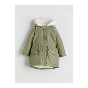 Kapüşonlu Kız Çocuk Mont (W5)