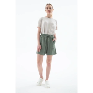 Keten Karışımlı Comfort Fit Lastikli Kısa Short SHORT 25Y0606K1