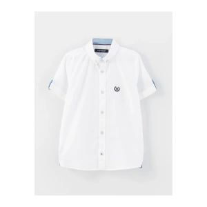 Kısa Kollu Erkek Çocuk Gömlek