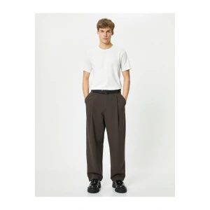 Kısa Kollu Tişört Uzun Kalça Boy Esnek Kumaş Slim Fit Pamuklu