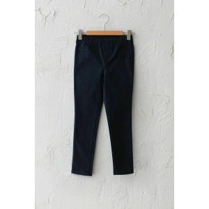 Kız Çocuk Koyu Lacivert Hrc Pantolon