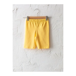 Kız Çocuk Sarı Kısa Tayt