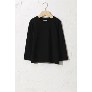 Kız Çocuk Yeni Siyah Cvl T-Shirt