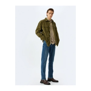 Koyu Indigo Erkek Yetişkin Jeans 5WAM40008ND