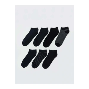 LCW ACCESSORIES Karişik Çizgili Erkek Patik Çorap 7li