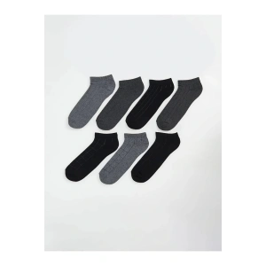 LCW ACCESSORIES Karişik Desenli Erkek Patik Çorap 7li
