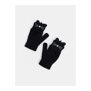 LCW ACCESSORIES Nakışlı Kız Çocuk Eldiven