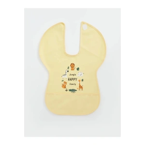 LCW baby Baskılı Erkek Bebek Mama Önlüğü