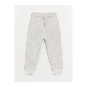 LCW baby Gri Beli Lastikli Erkek Bebek Eşofman Alt