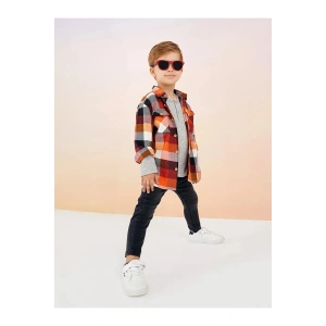 LCW baby Siyah Basic Erkek Bebek Jean Pantolon