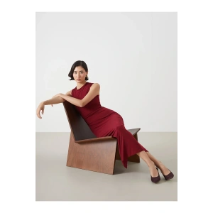 LCW Bisiklet Yaka Kadın Elbise