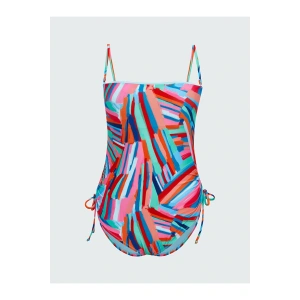 LCW DREAM Karışık Desenli Dikişli Pedli Kadın Mayo