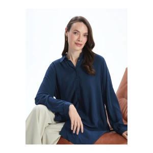 LCW Grace İndigo Kadın Gömlek Tunik