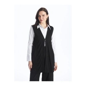 LCW Grace Kadın V Yaka Düz Yelek