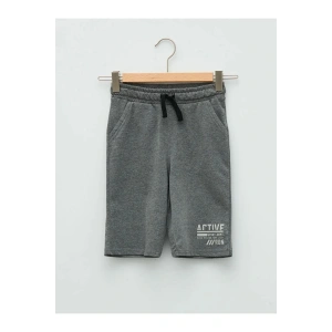 LCW Kids Antrasit Beli Lastikli Baskılı Erkek Çocuk Roller