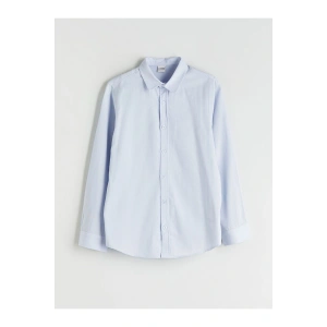 LCW Kids Basic Uzun Kollu Erkek Çocuk Gömlek