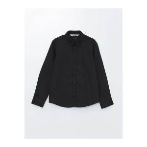 LCW Kids Basic Uzun Kollu Erkek Çocuk Gömlek